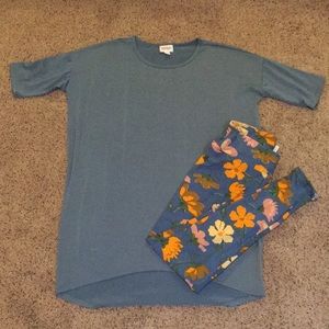 LuLaRoe XXS colonial blue Irma